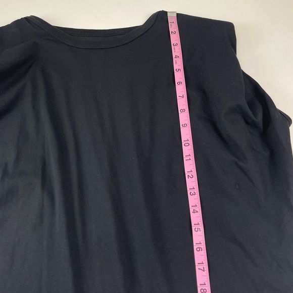 French Connection Tank Top Womens Size Medium Black Shirt NWT - Picture 8 of 10